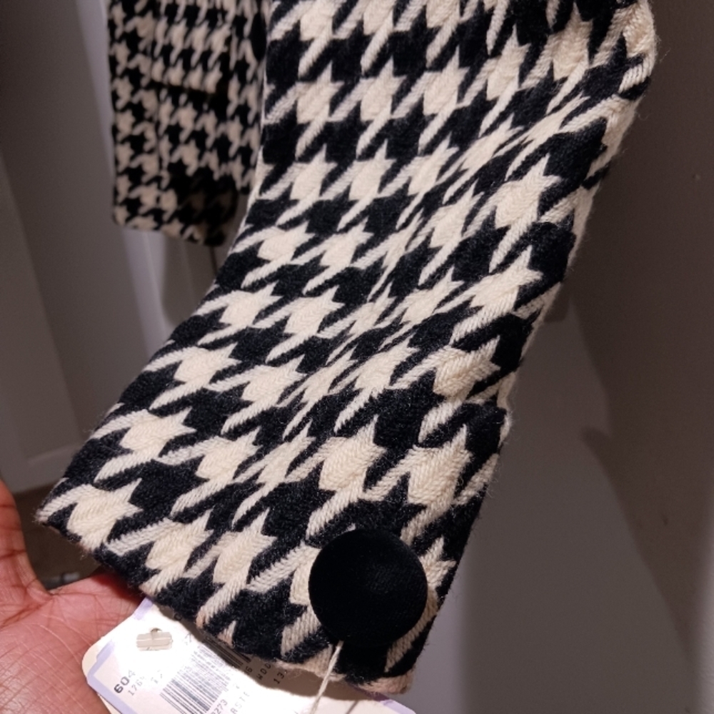 NWT Vintage Evan Picone Houndstooth wool blazer - Picture 12 of 15